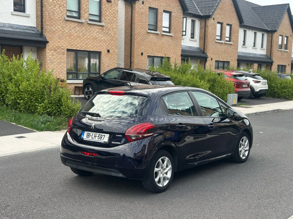 2018 Peugout 208 1.2L petrol pure tech nct 01/27 - Image 5