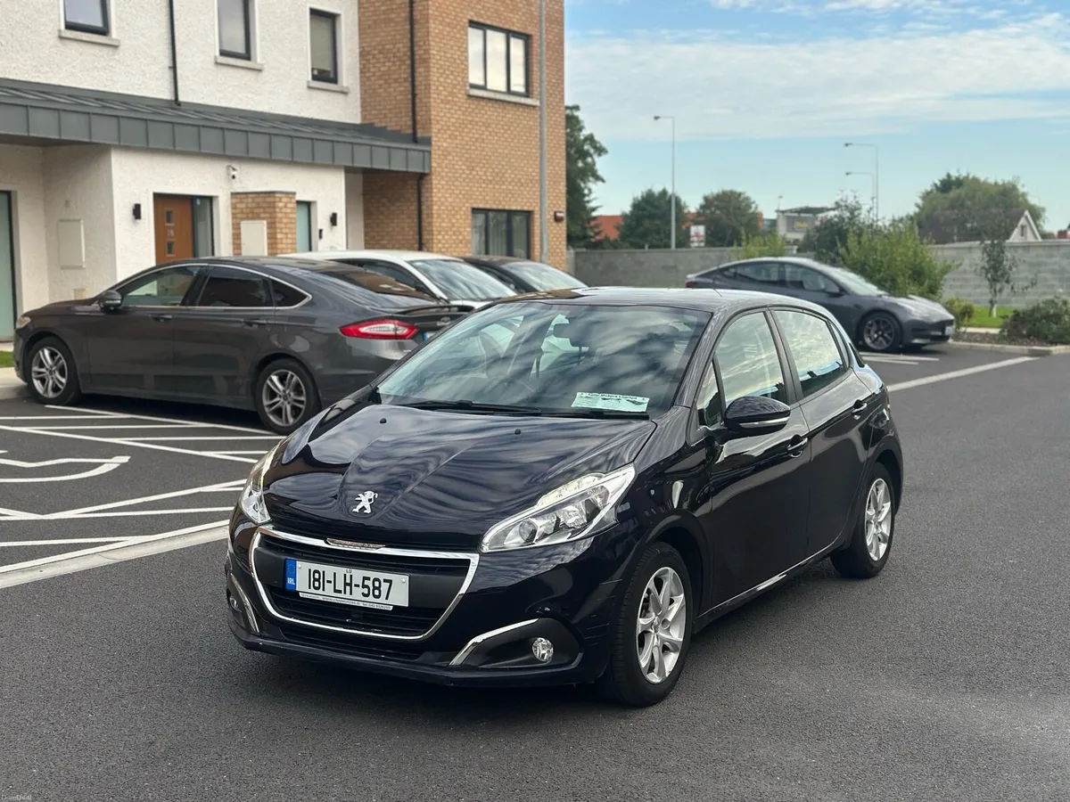 2018 Peugout 208 1.2L petrol pure tech nct 01/27 - Image 2