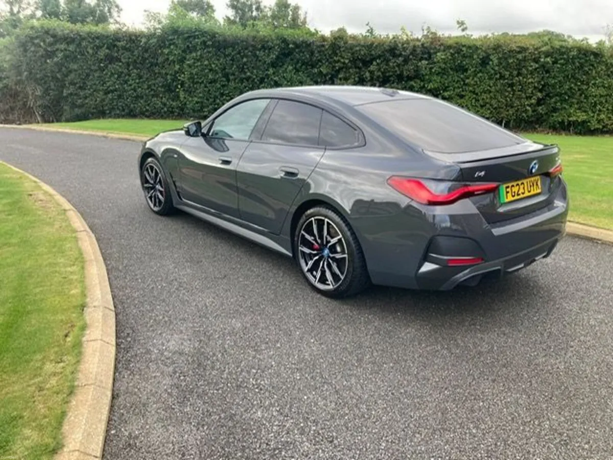 2023 BMW I4 M SPORT **SPECIAL ORDER DRAVIT GREY** - Image 3