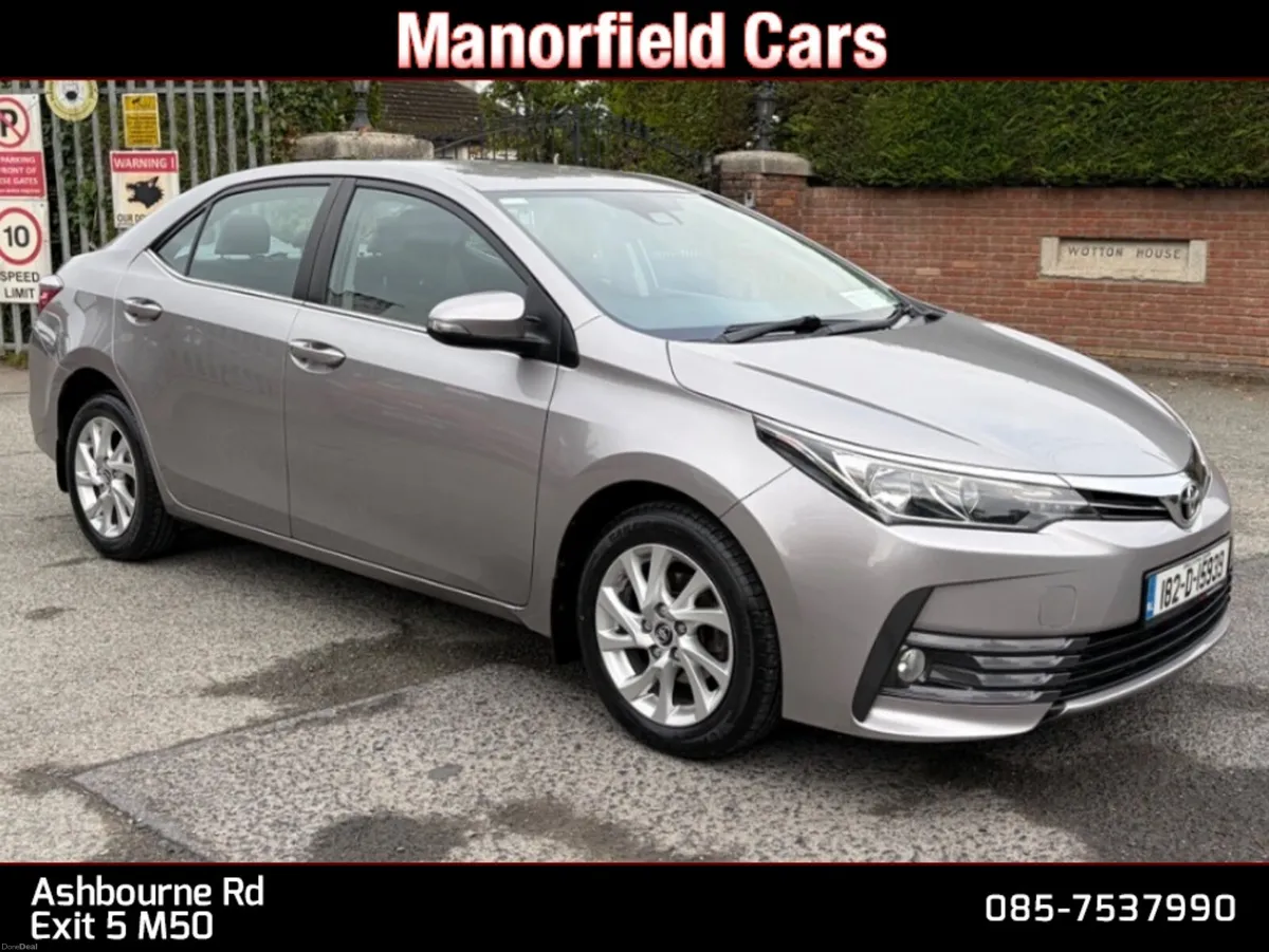 2018 182 Toyota Corolla Luna 1.3 Petrol NCT 08/28 - Image 1