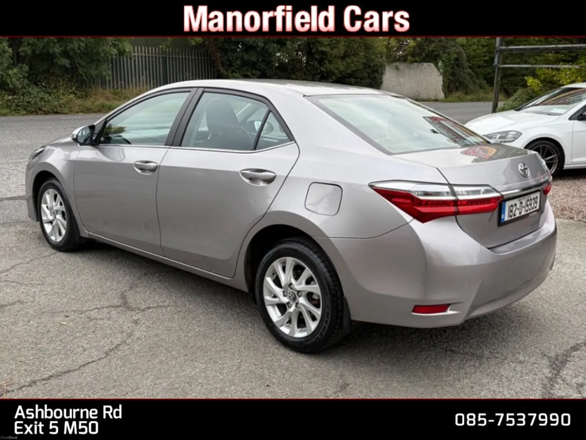 2018 182 Toyota Corolla Luna 1.3 Petrol NCT 08/28 - Image 6