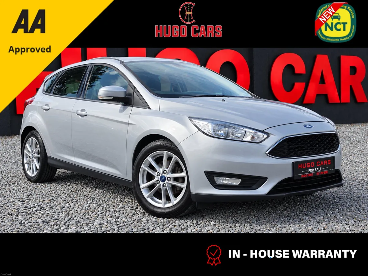 2016 Ford Focus 1.0/New NCT/Irish/Warranty - Image 1