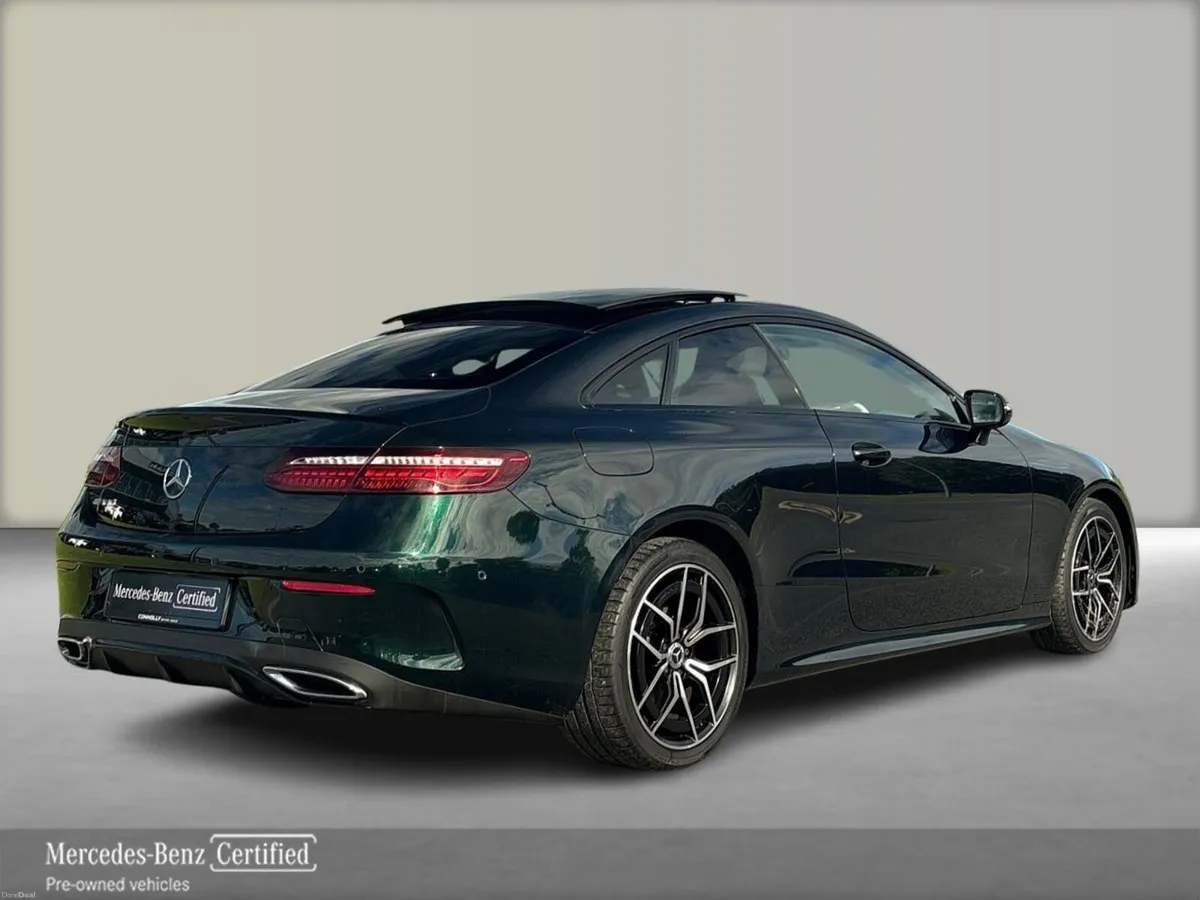 Mercedes-Benz E-Class E 220d Coupe | AMG Line | Em - Image 4