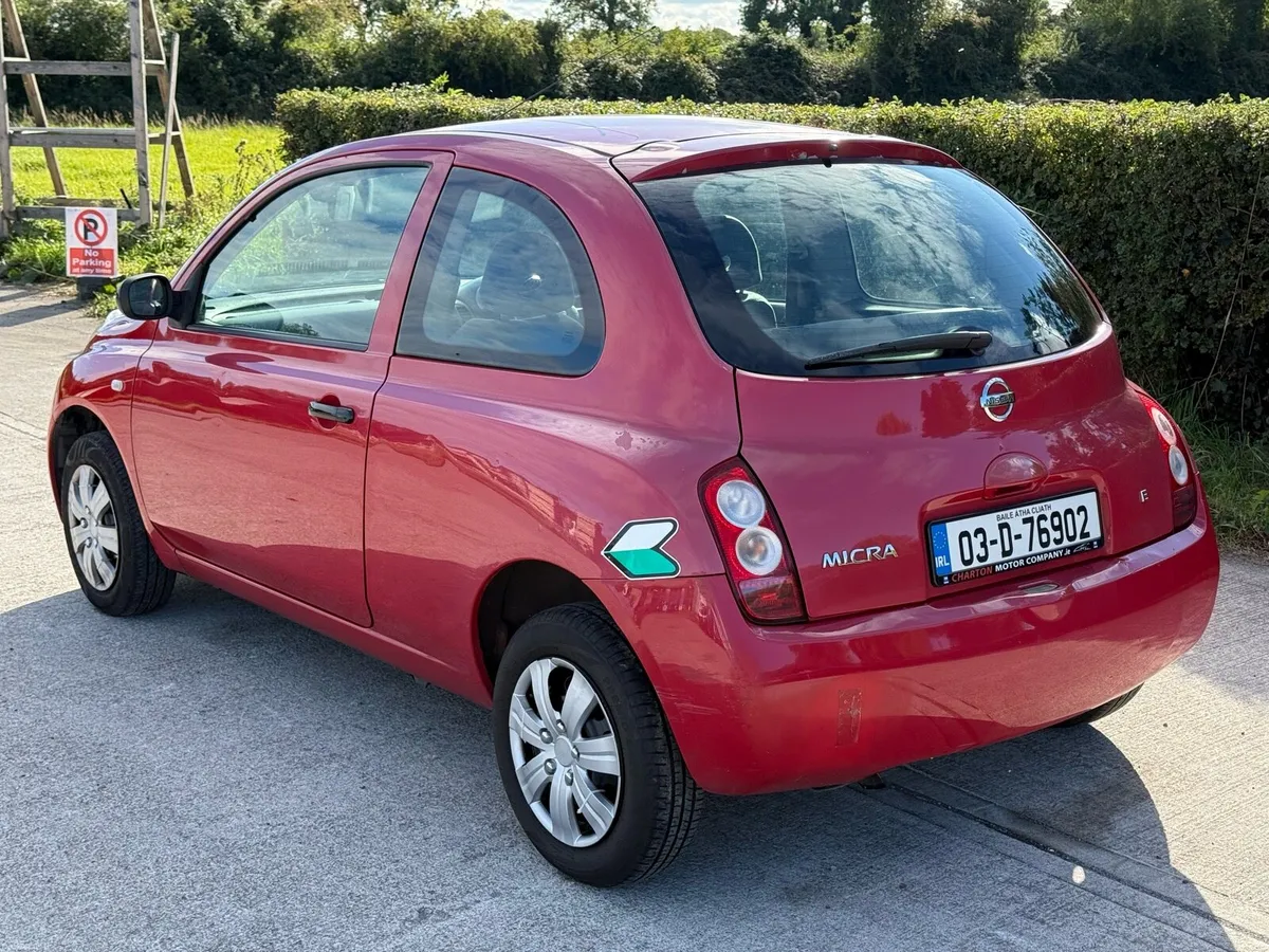 03 Nissan Micra 1.0 175k kms NCT 03/27 - Image 3