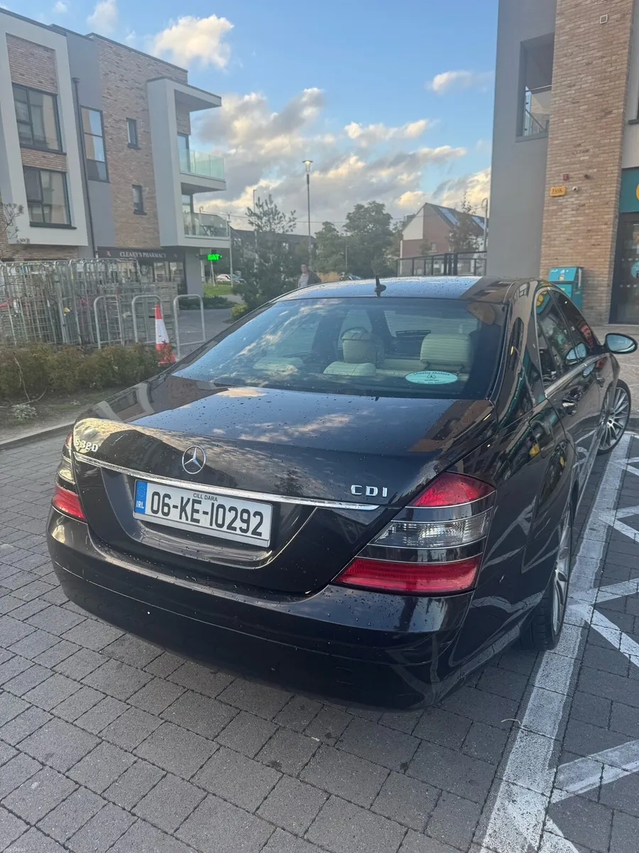 2006 Mercedes S320 CDI – Cream Leather – Automatic - Image 3