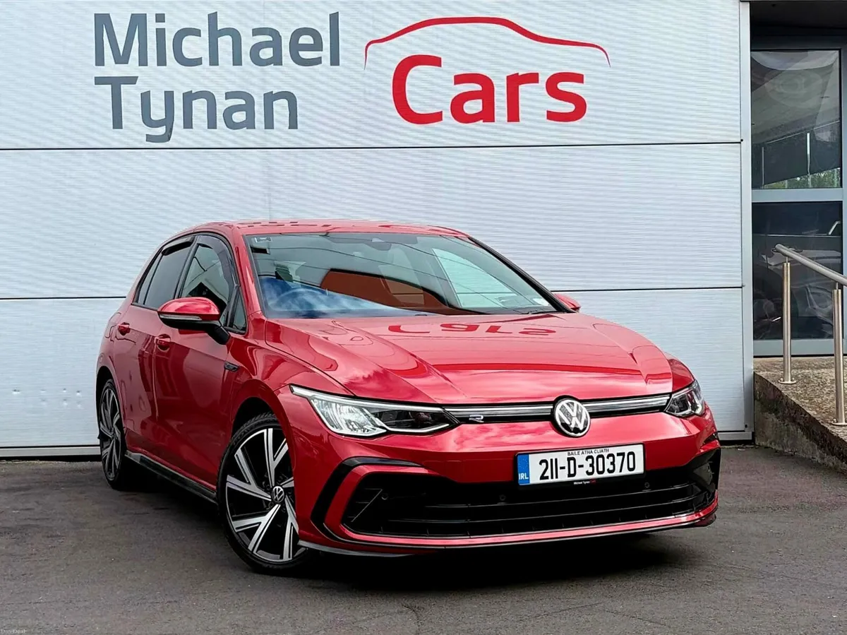 2021 VW Golf 1.5 Petrol R Line, CarPlay, 18" Alloy - Image 1