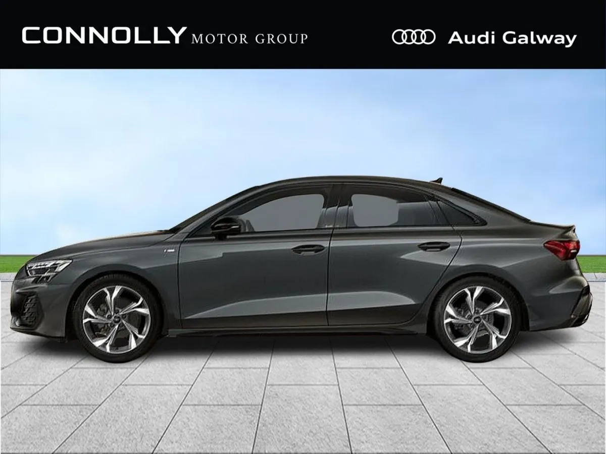 Audi A3 TFSI S-LINE 114BHP A/T ~BLACK PACK~~LUMBAR - Image 3
