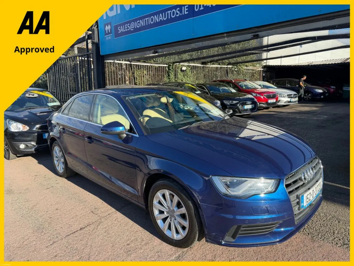Audi A3 1.4 PETROL, SALOON MODEL, LEATHER, NEW NCT - Image 1