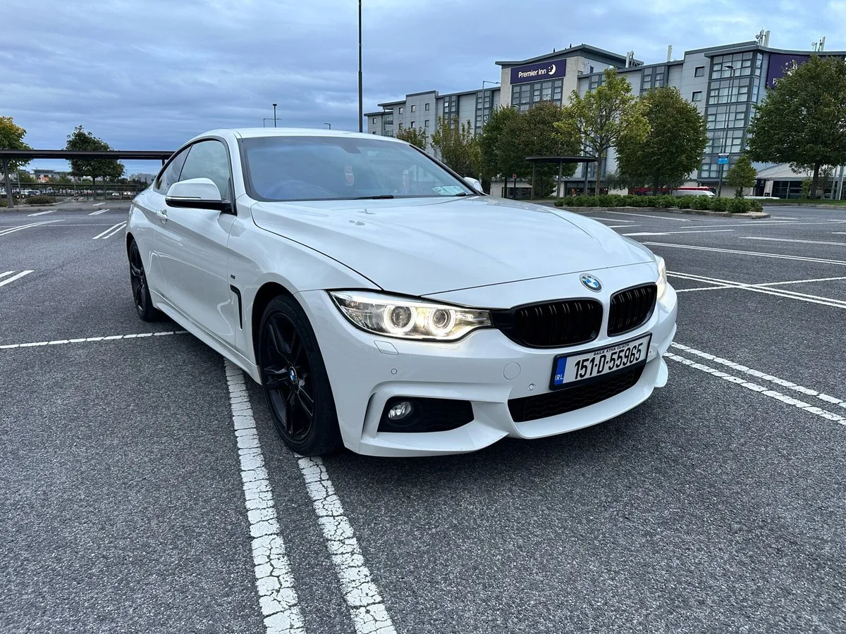 BMW 420d M Sport Coupe – 2015 – Alpine White - Image 1