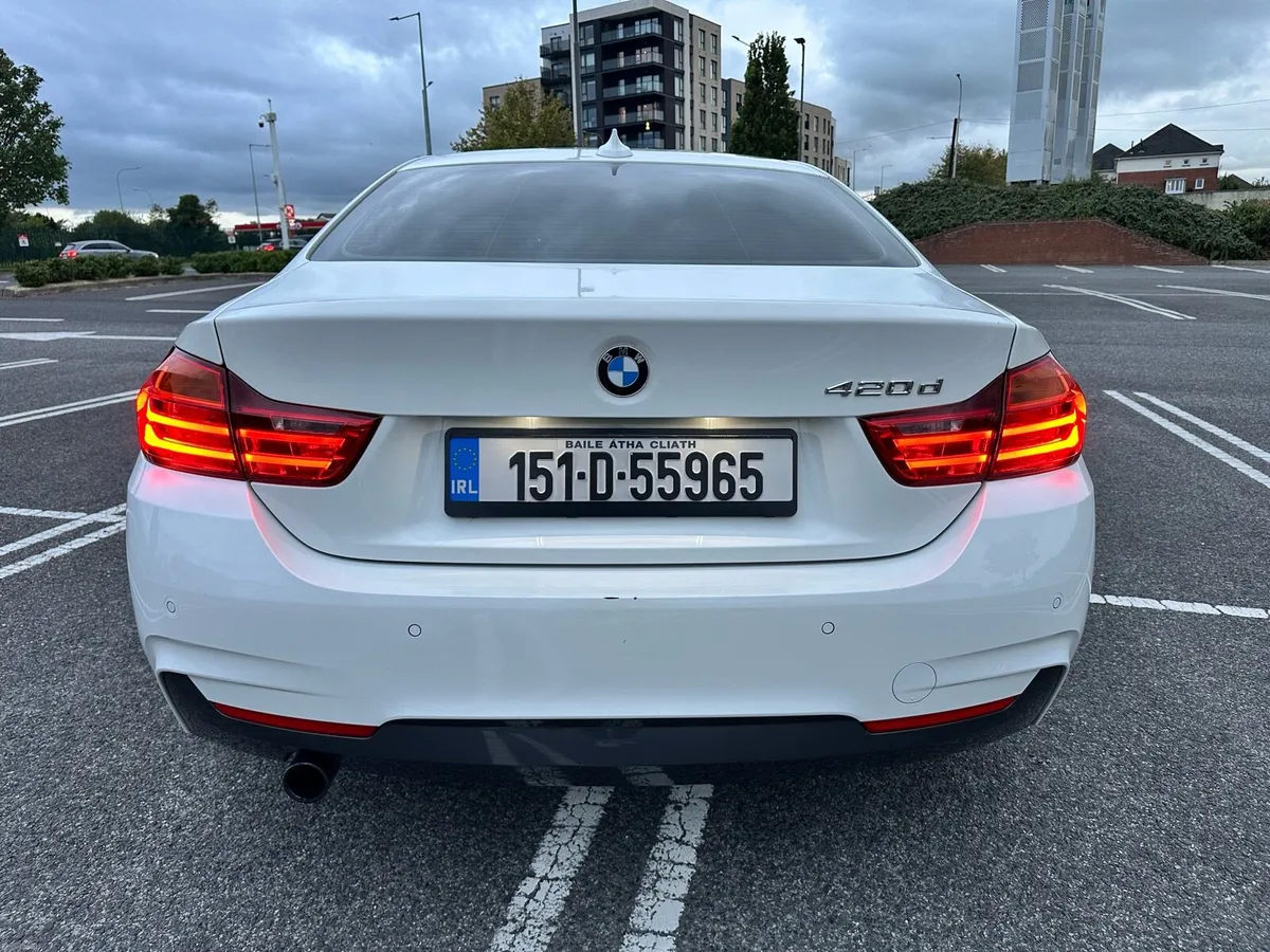 BMW 420d M Sport Coupe – 2015 – Alpine White - Image 6