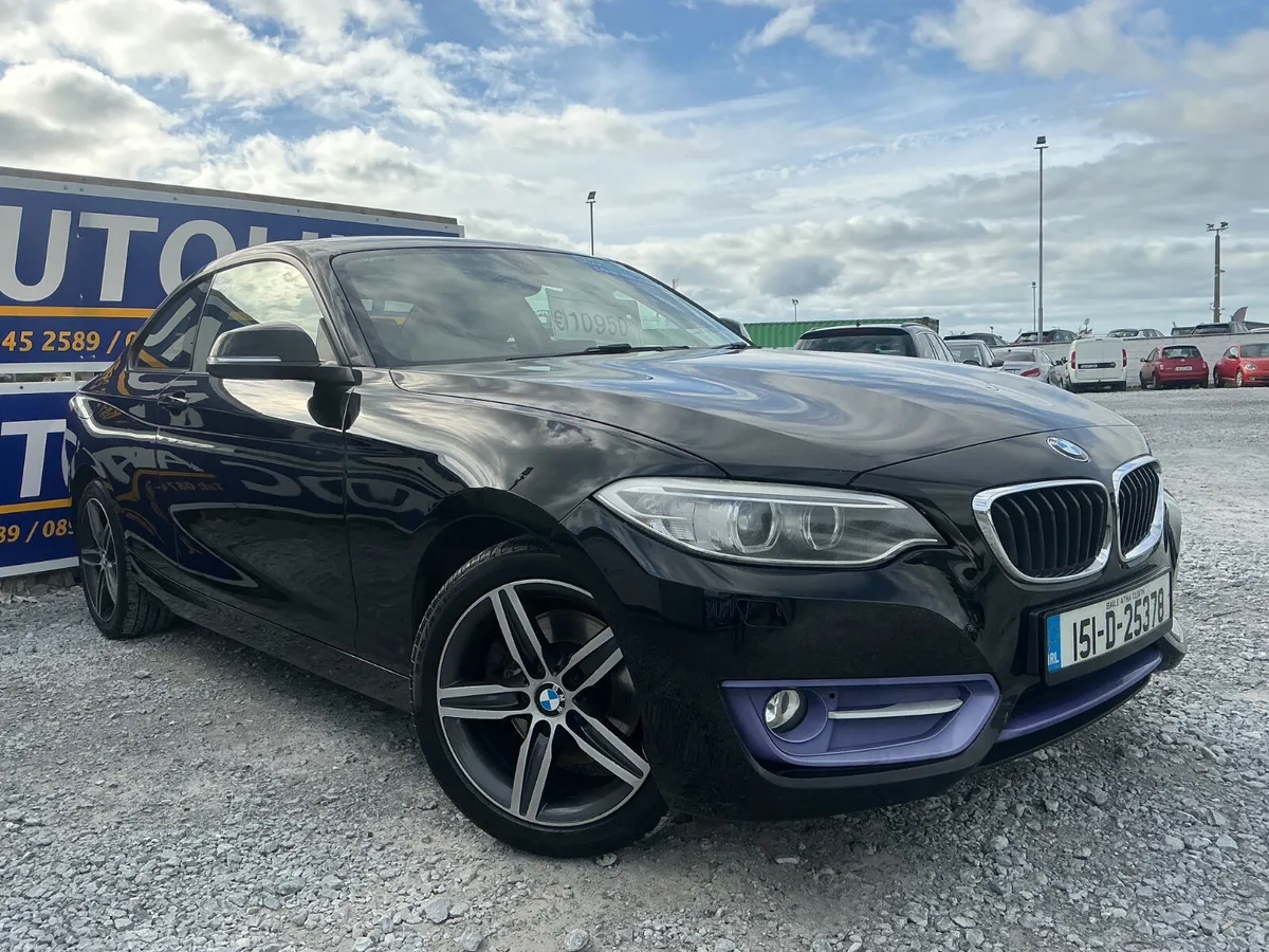 2015 BMW 220d  COUPE SPORTS ONLY 111,000 KMS - Image 1