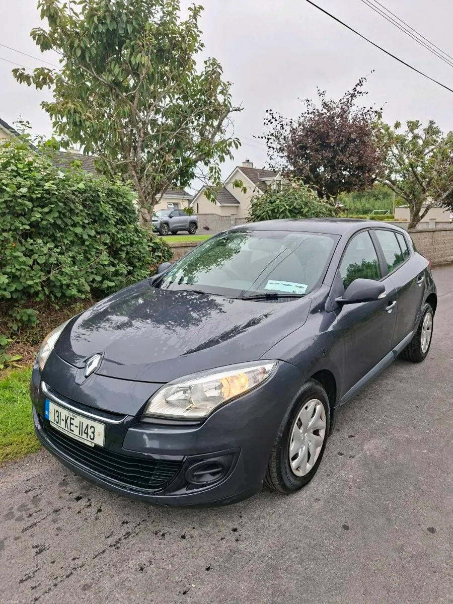 RENAULT MEGANE 2013 NEW NCT TAX 1/27 LOW KM - Image 1