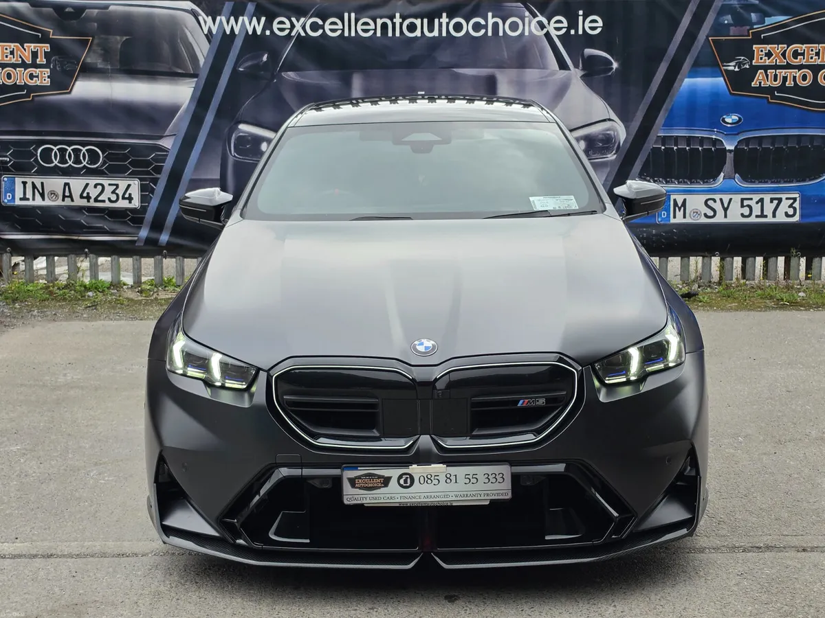 BMW M5 2025 727BHP FROZEN GREY/ORANGE - Image 2