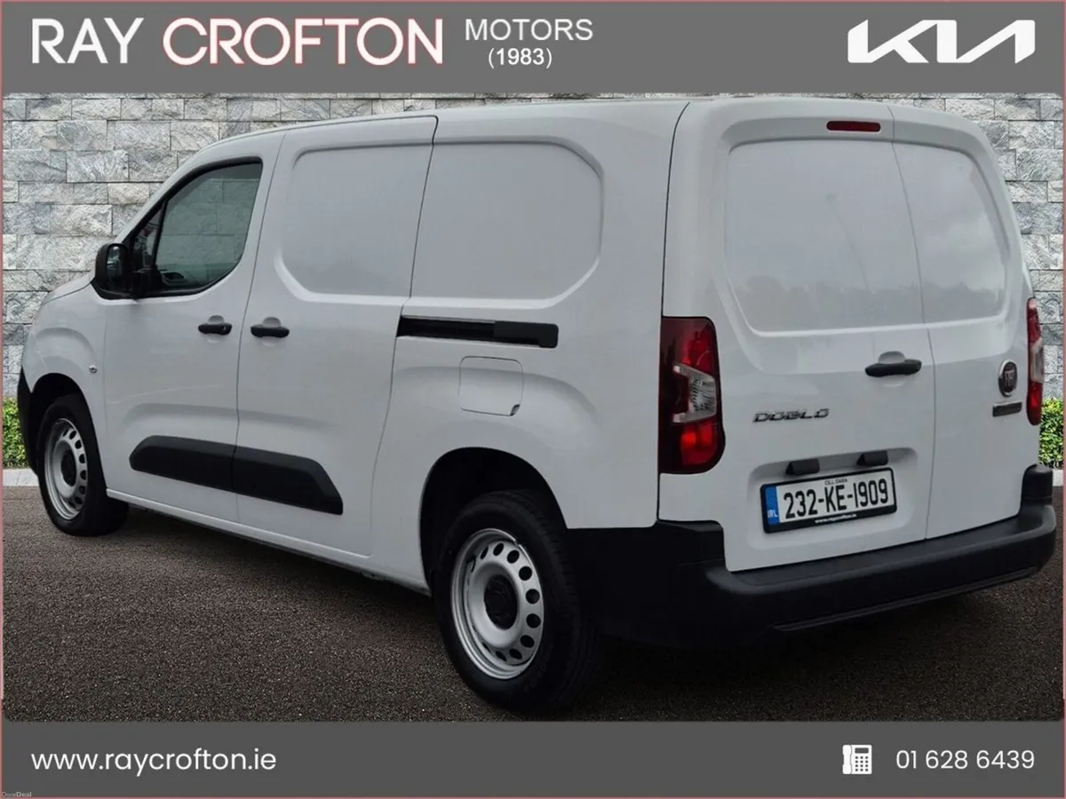 Fiat Doblo DOBLO LWB 1.5 100BHP  1000KG 4DR +VAT - Image 3
