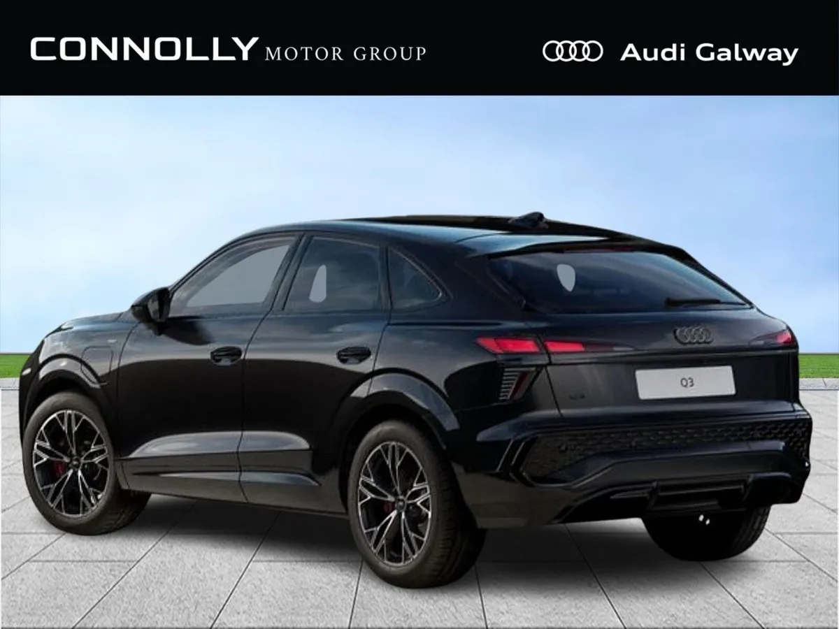 Audi Q3 E-HYBRID S-LINE SPORTBACK 200kW ~BLACK EXT - Image 2