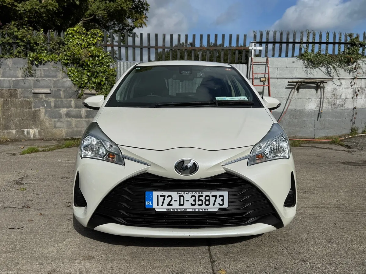 2017 TOYOTA VITZ. LOW MILEAGE. 2 YEAR NCT. AUTO - Image 2