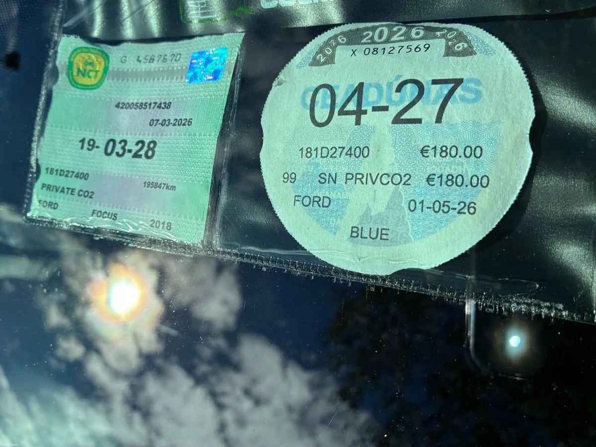 Ford focus 2018 NCT 03/28 - Image 6