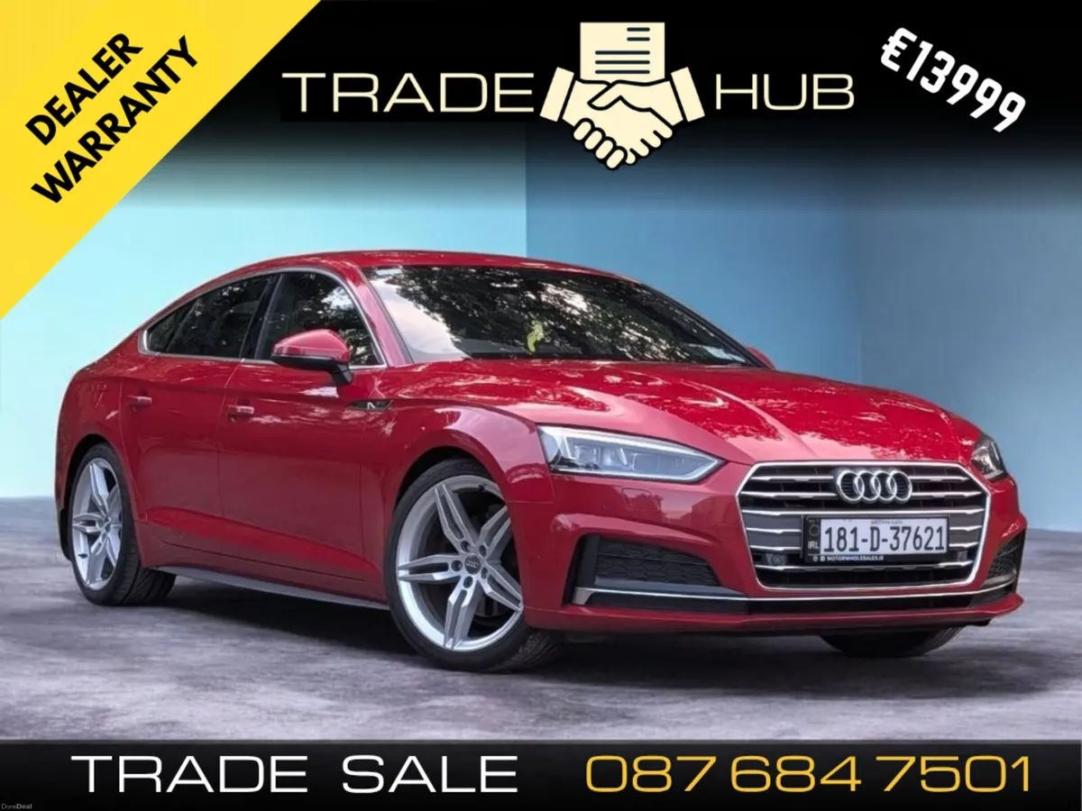 2018 AUDI A5 SPORTBACK 2.0 TDI 150BHP S LINE 4DR - Image 1
