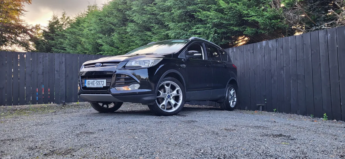 161 KUGA.. TITANIUM 150BHP.. NCT TODAY ...LEATHER - Image 1
