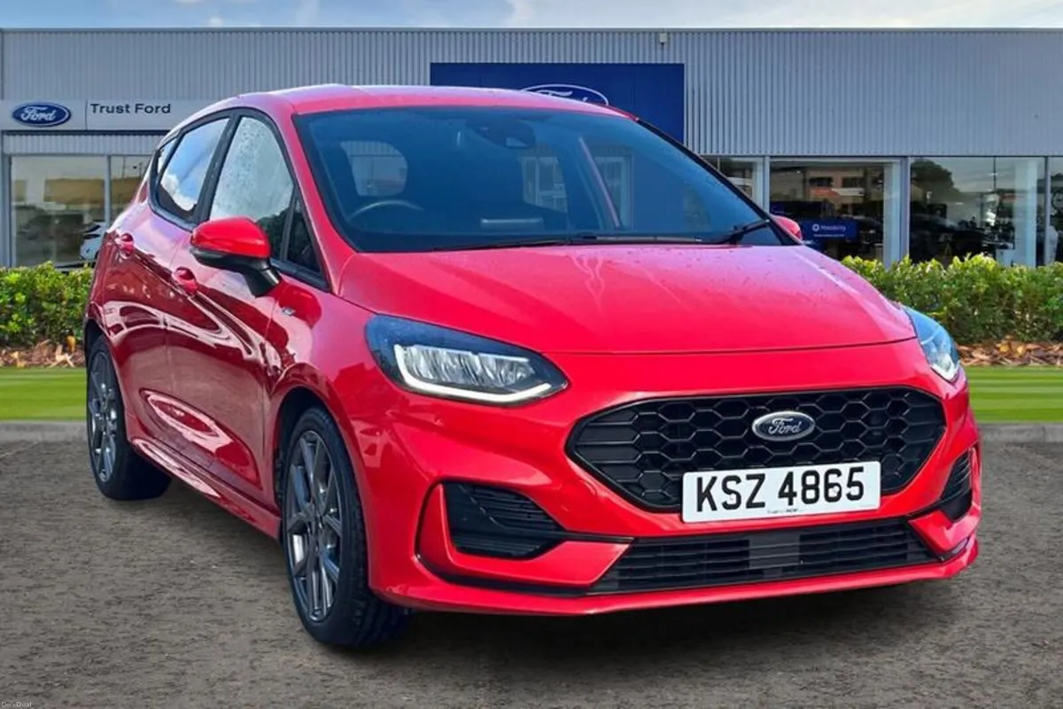 Ford Fiesta 1.0 EcoBoost ST-Line 5dr- Apple Car Pl - Image 1