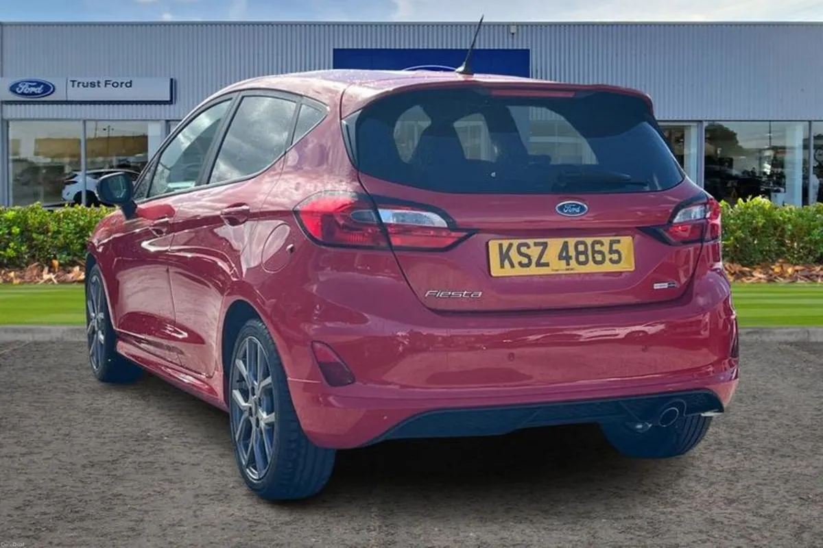 Ford Fiesta 1.0 EcoBoost ST-Line 5dr- Apple Car Pl - Image 2