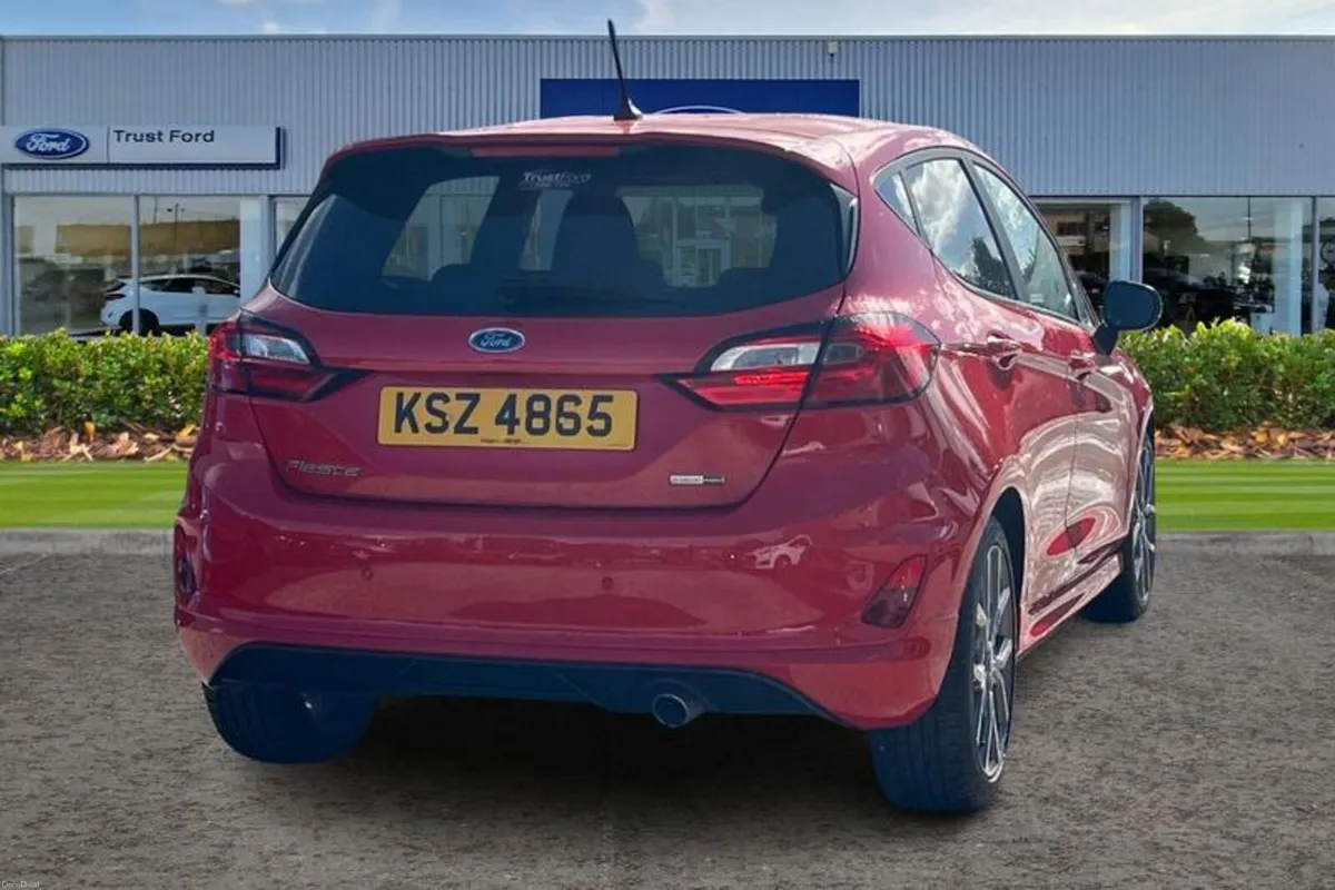 Ford Fiesta 1.0 EcoBoost ST-Line 5dr- Apple Car Pl - Image 4