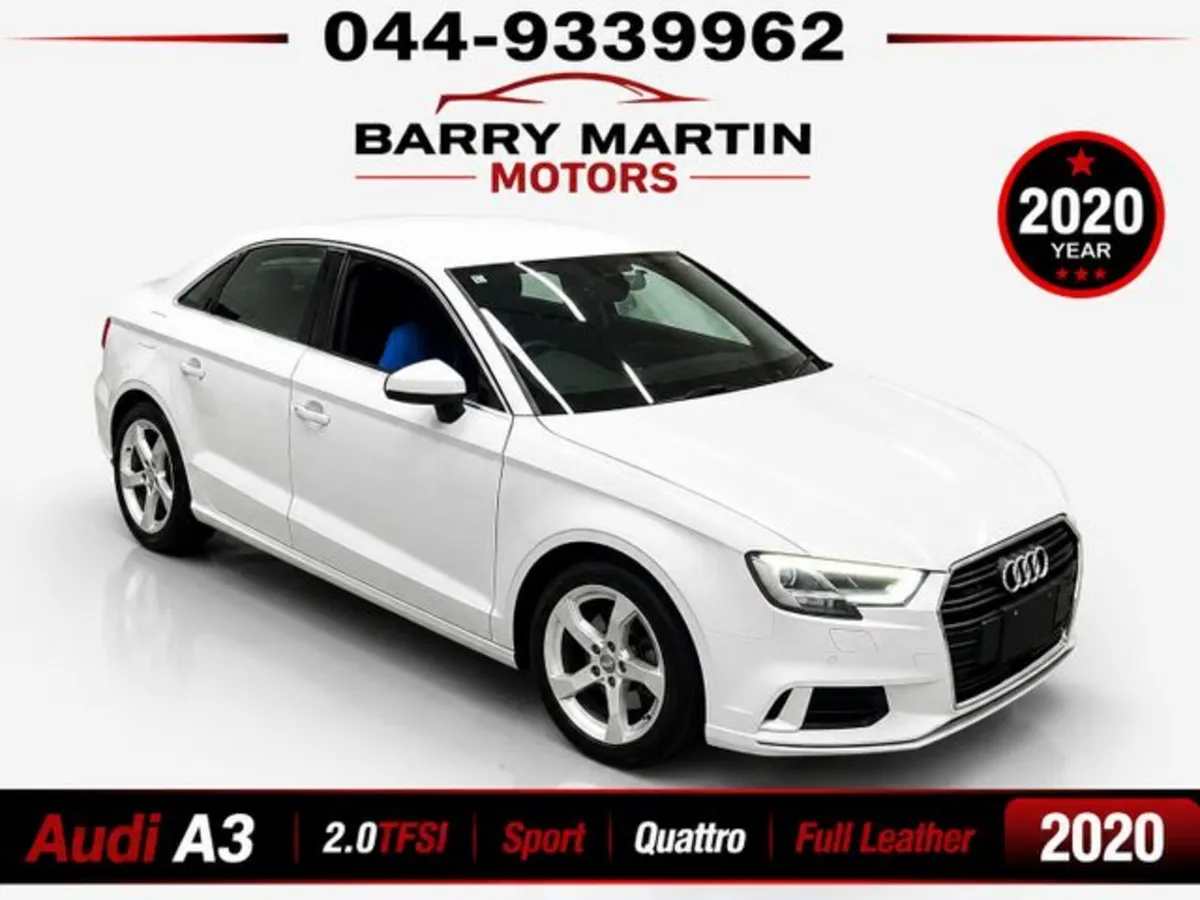 Audi A3 2.0tfsi Petrol Turbo Quattro saloon - Image 1