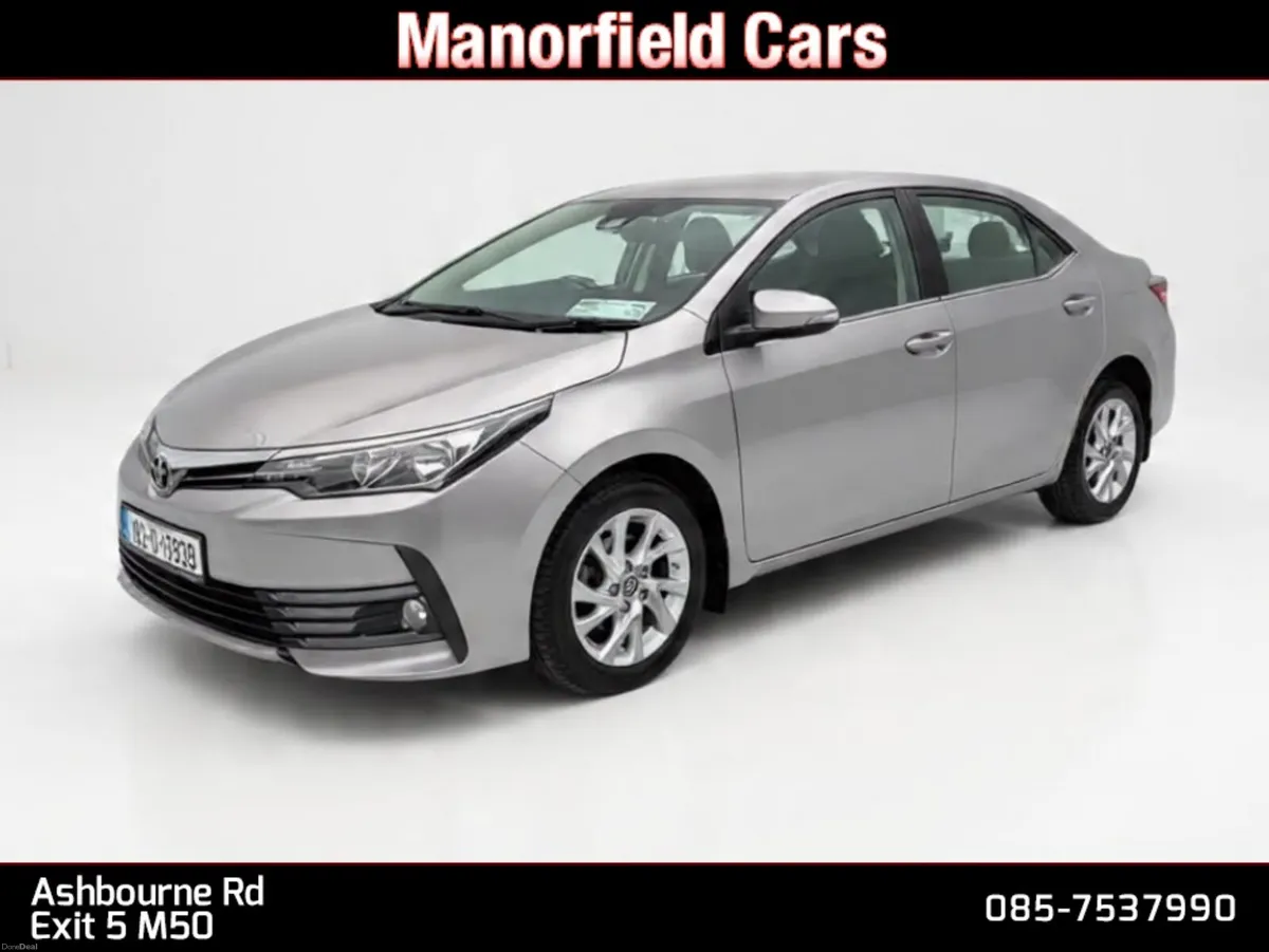 2018 182 Toyota Corolla Luna 1.3 Petrol NCT 08/28 - Image 3