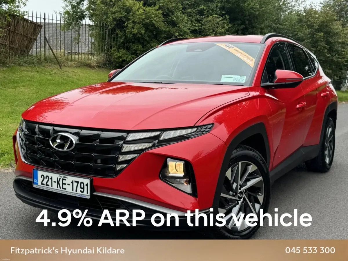 €500 off on Tucson Executive RED - “4.9% APR - Image 1