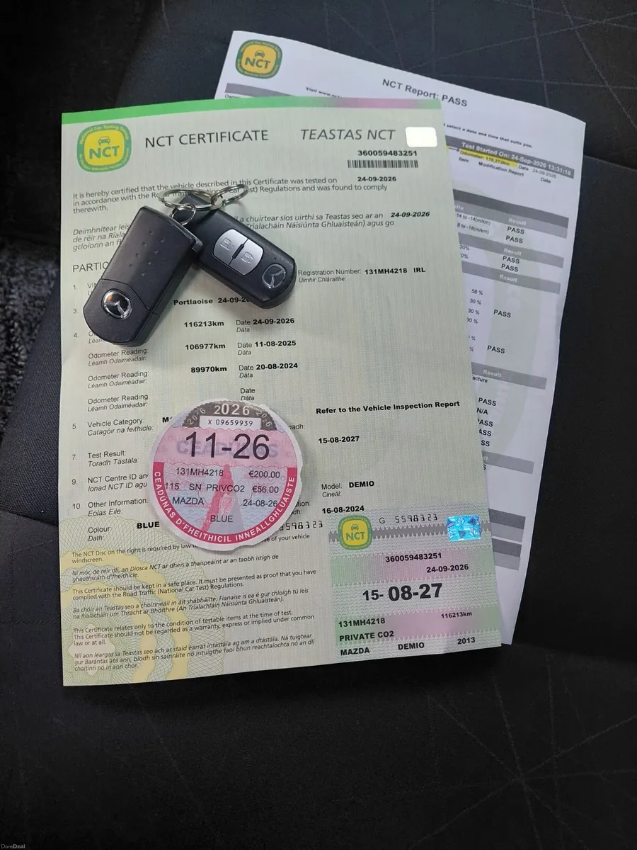 Automatic Demio1,3  2013 Nct 08/27 tax 11/26 - Image 6