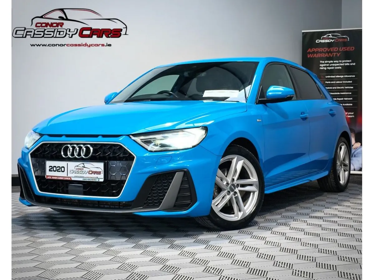 Audi A1 SPORTBACK TFSI S-LINE // TURBO BLUE // MIN - Image 1