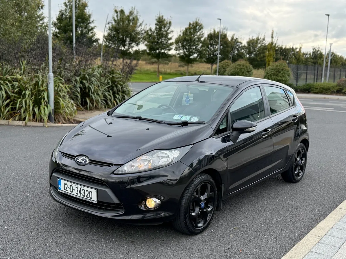 2012 ford fiesta 1.2 petrol with nct and tax - Image 1
