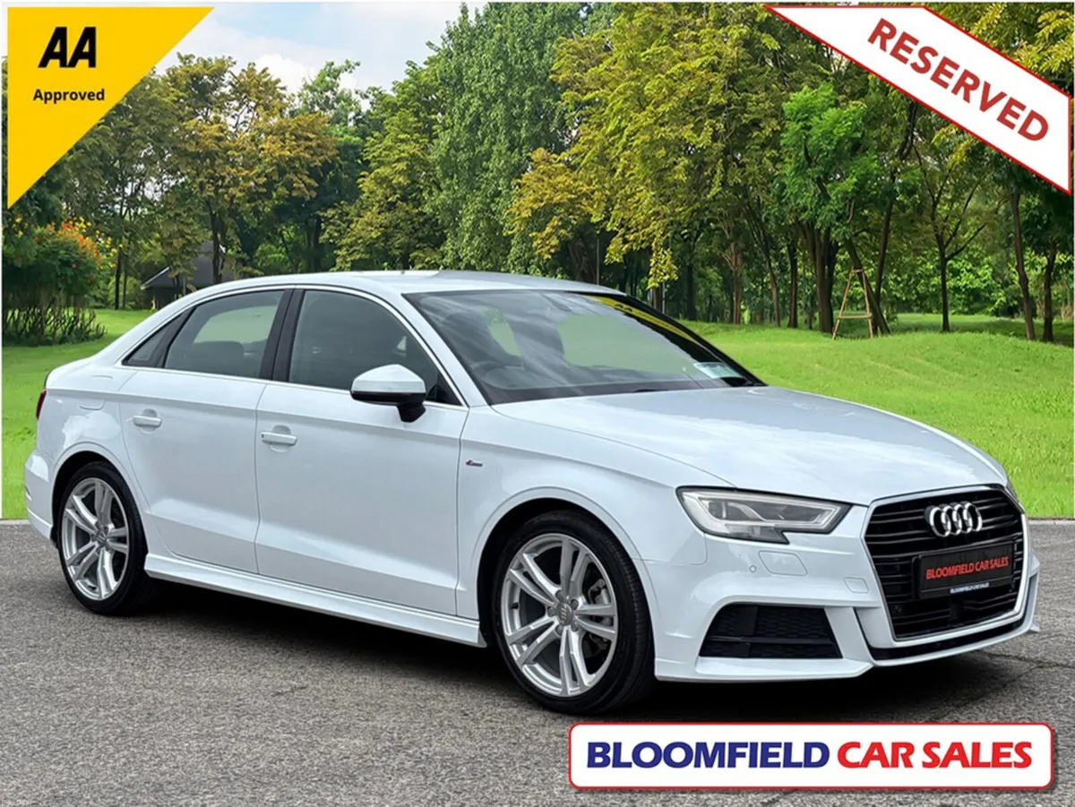 Audi A3 **DEPOSIT TAKEN**1.4 S-LINE SALOON , AUTO - Image 1