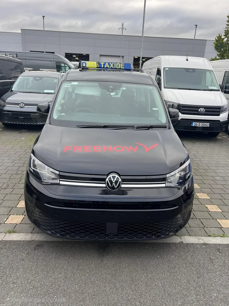 2023 (232) VW Caddy WAV Taxi – 7 Seater - Image 1