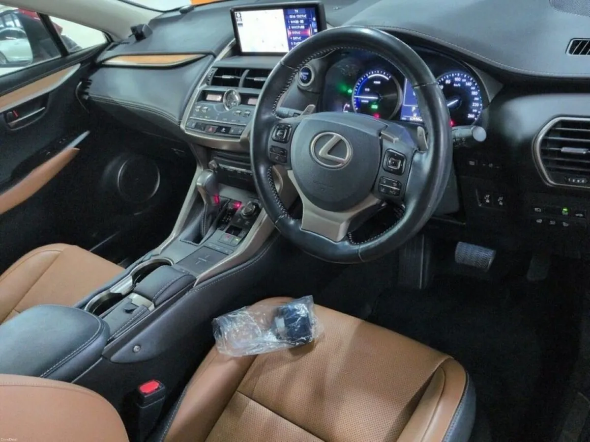 Lexus NX 2.5 HYBRID AUTOMATIC SUV - FULL BROWN LEA - Image 3