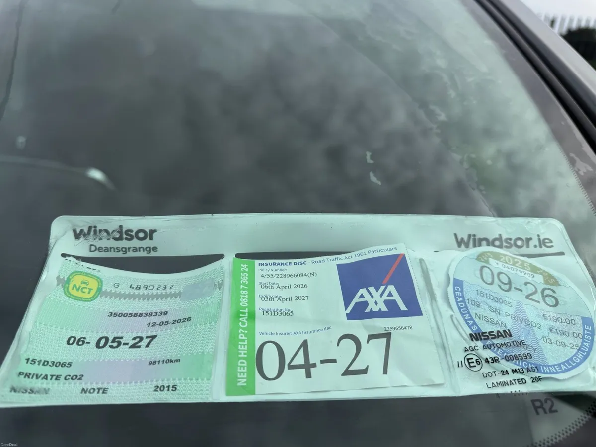 2015 Nissan Note 1.2 Petrol New NCT - Image 6
