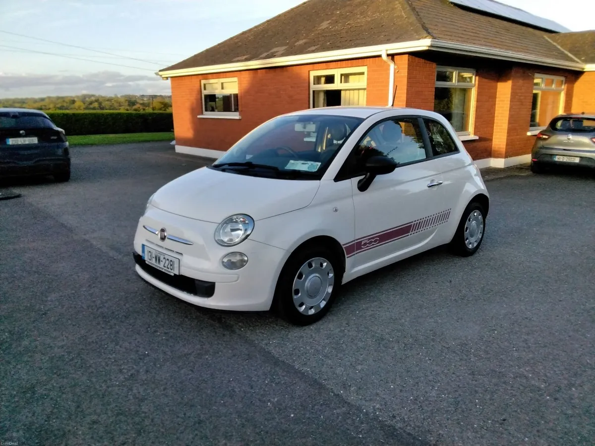 2013 Fiat 500 Pop NEW NCT TO 22/NOVEMBER/2027 - Image 2