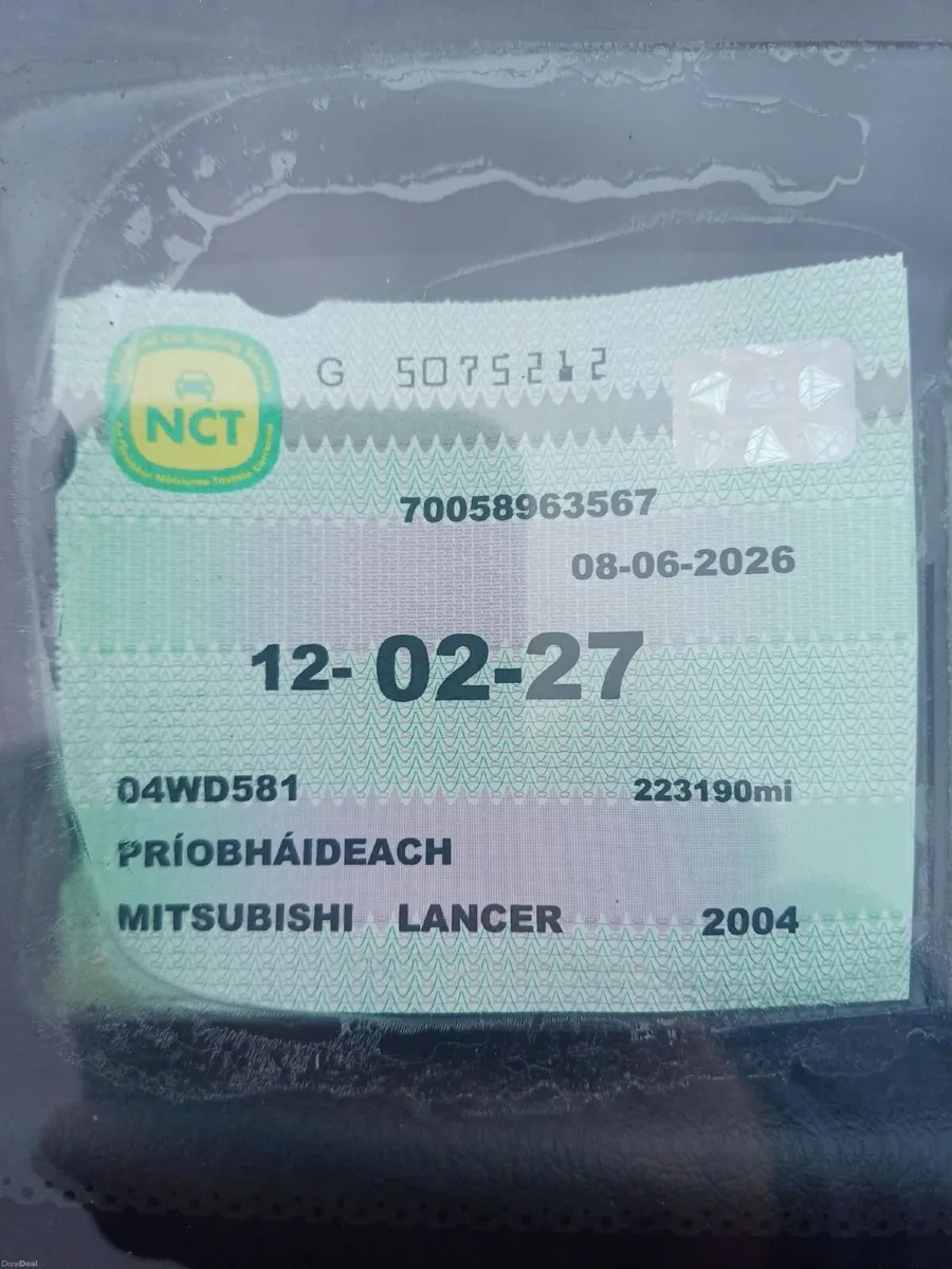 Mitsubishi Lancer 2004 - Image 3