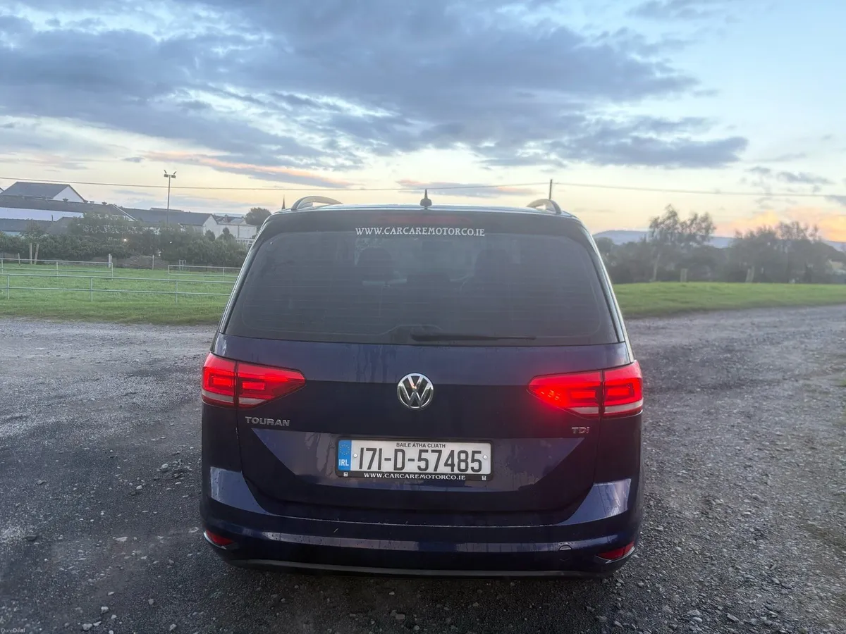 2017 VW Touran Seven Seater1.6 TDI NCT&TAX 05/2027 - Image 3