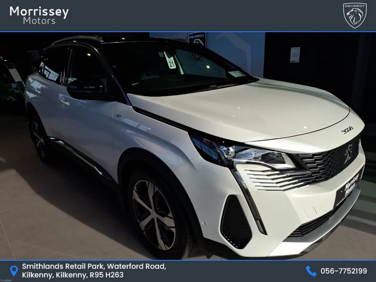 Peugeot 3008 FL GT 1.5 HDI 130 AUTO 6. 6.4 4DR - Image 2