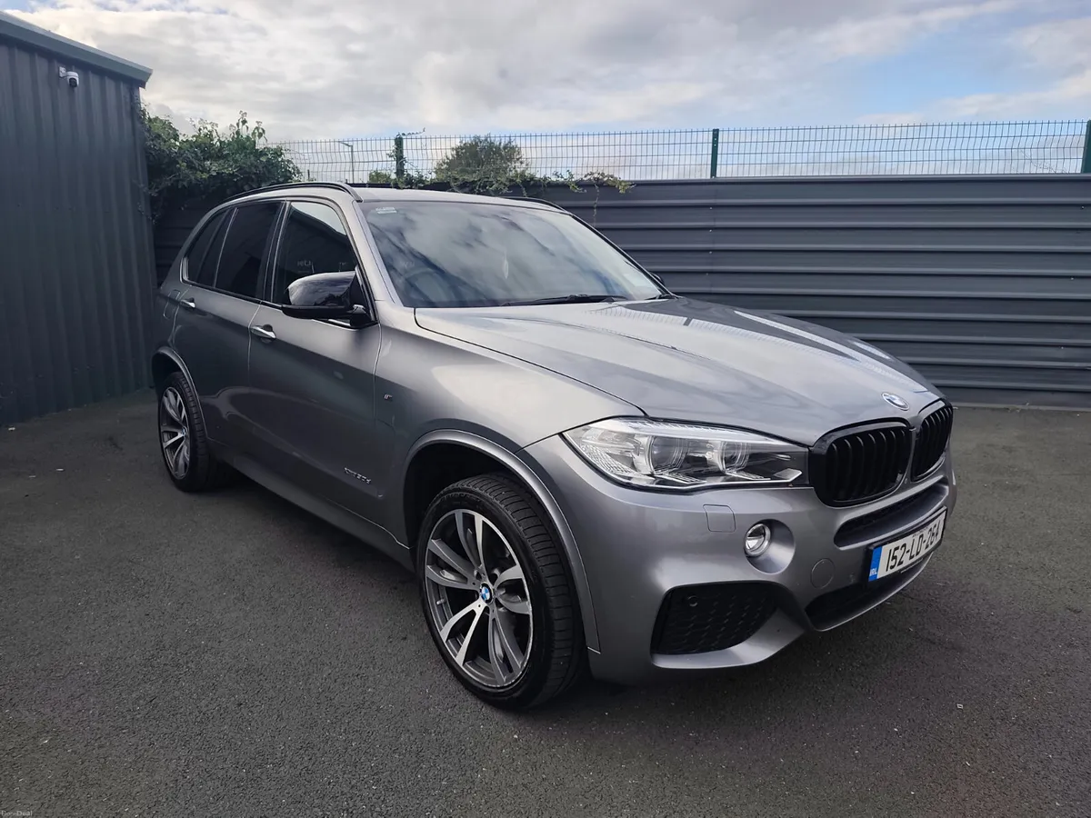 BMW X5 30D M SPORT 5 SEAT UTILITY WITH VAT 2015 - Image 1