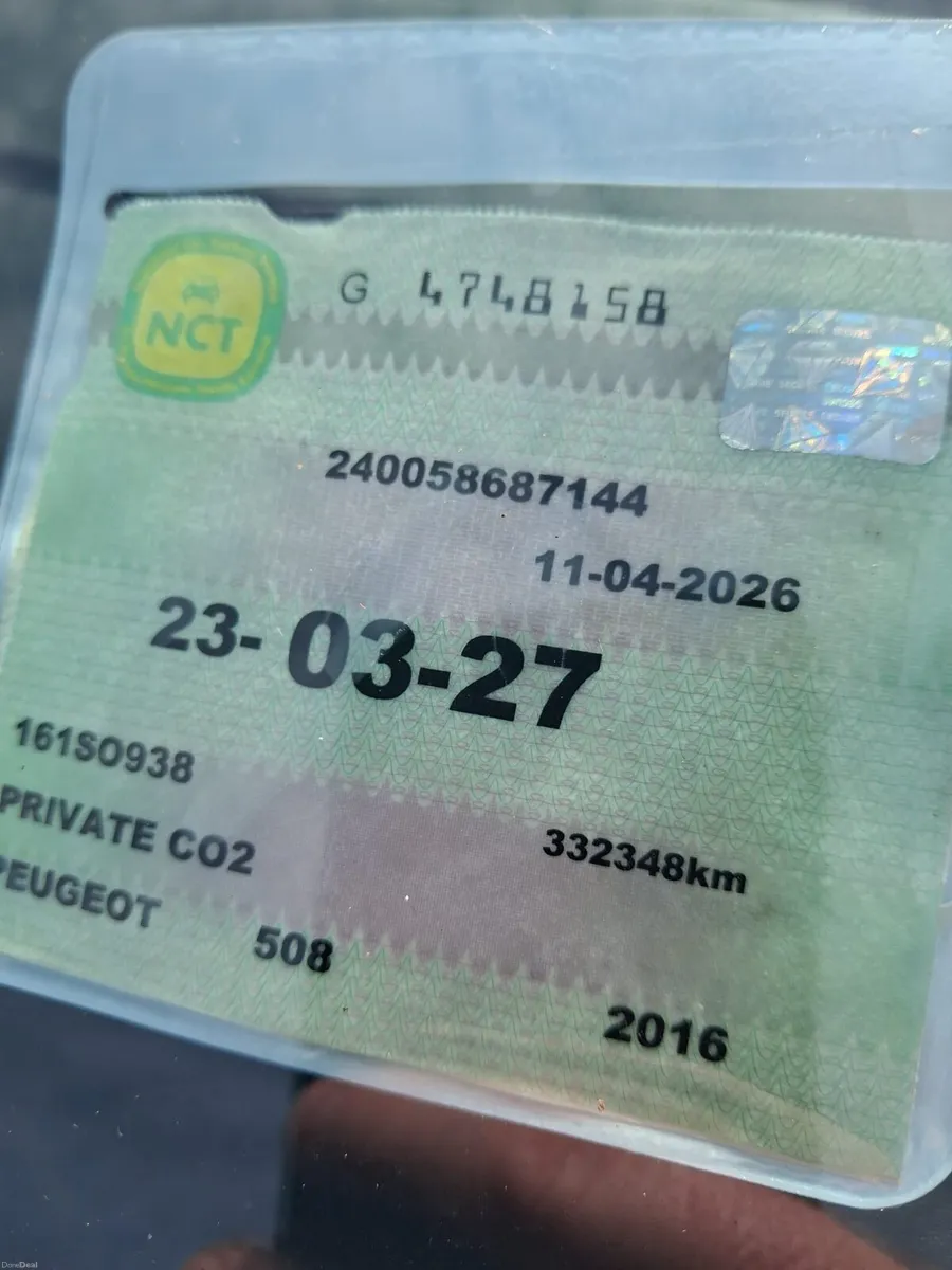 2016 Peugeot 508 1.6 nct 03/27 tax 11/26 - Image 6