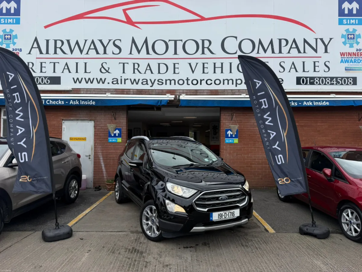 Ford EcoSport 1..0T TITANIUM 5DR - FULL DEALER HIS - Image 1