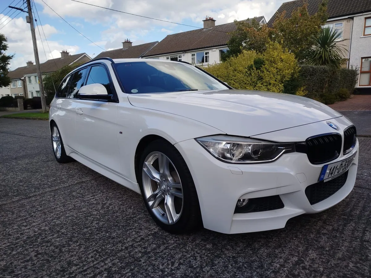 2014 BMW 320d M sport estate auto, 122kms, NCT - Image 1