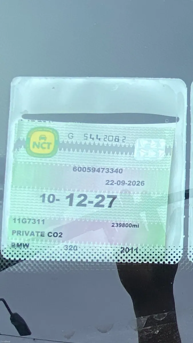 BMW 320D Nct 12/27 €190 Tax 6’speed - Image 2