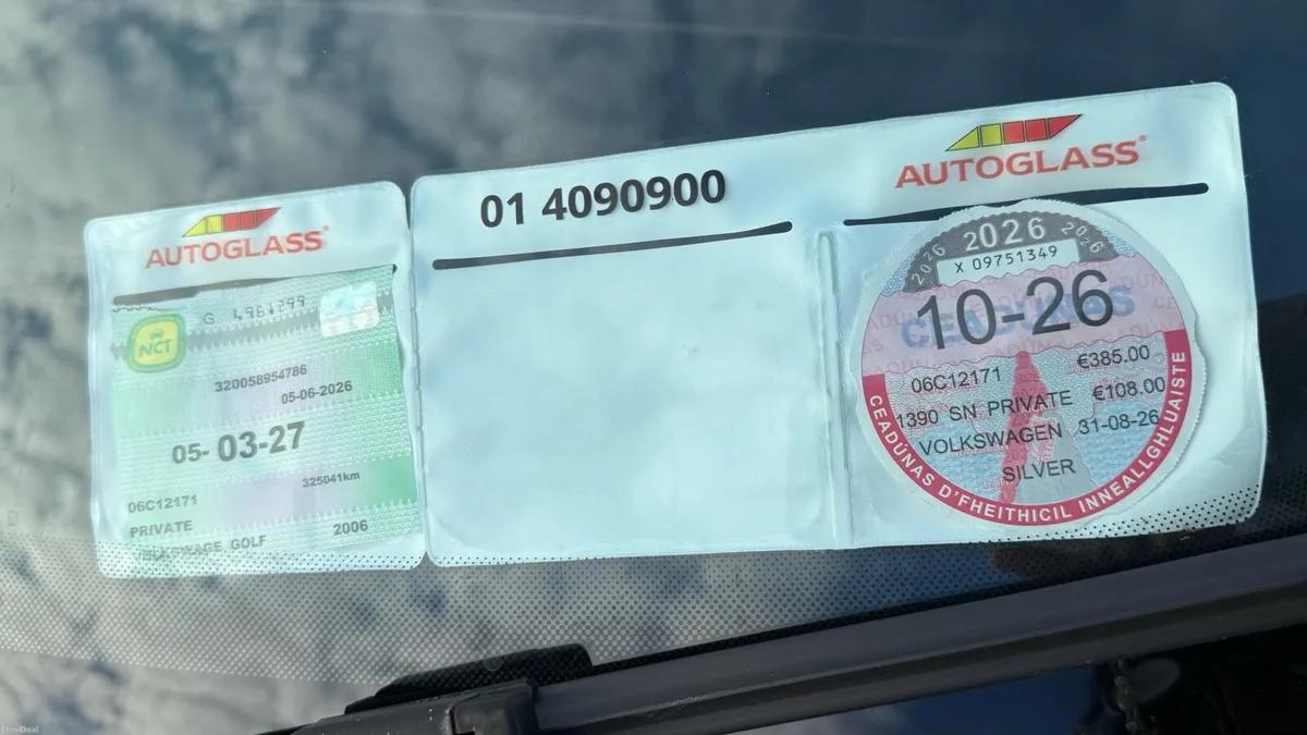 Volkswagen Golf 2006 has NCT & Tax - Image 6