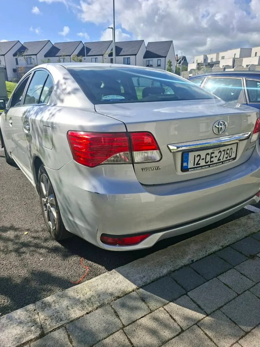 TOYOTA AVENSIS 2012 NEW NCT 12/27 LOW MILES - Image 2