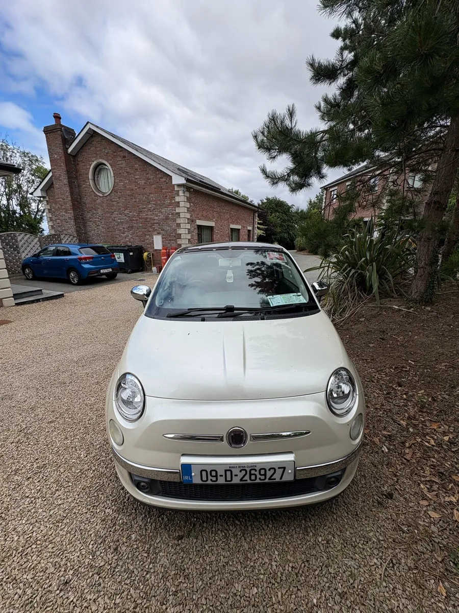 Fiat 500 Sport 2009 with panoramic roof - Image 1