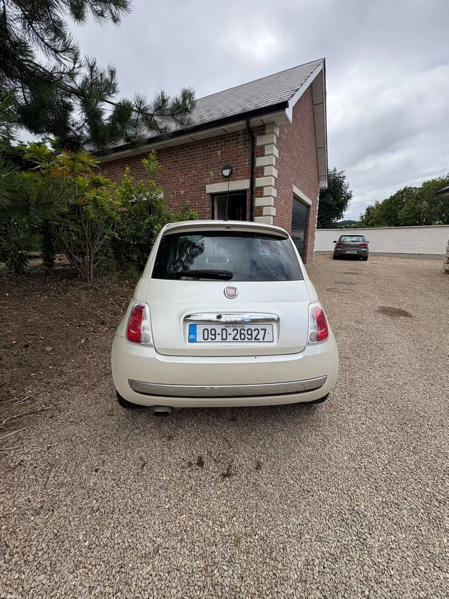 Fiat 500 Sport 2009 with panoramic roof - Image 4