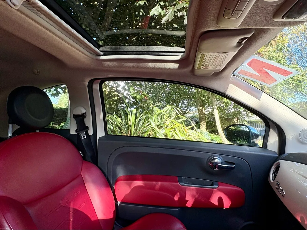 Fiat 500 Sport 2009 with panoramic roof - Image 5